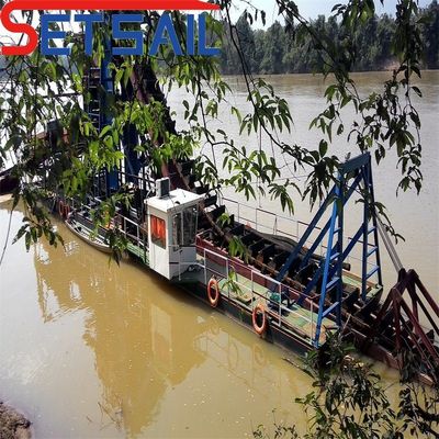 60 м3-300 м3 Вместимость Тип циклона Цепочка ведра река алмазный золотой драгер для речного золота