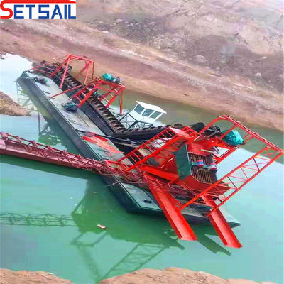 QH-Sand-5 Chain Bucket Sand Gold and Diamond Dredger для морской грузовой перевозки