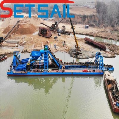 128PCS-176PCS Chian Quantity Bucket Chain River Sand Gold Dredger для драгирования алмазов