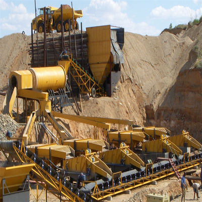 120 кВт-2000 кВт Общая мощность генератора LM-8 Trommel Land Машина для добычи золота и алмазов