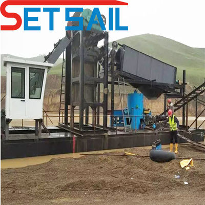 7.5kw-50kw Впрыск насос набор мощности парусный речной добывающий драгер для песка золотой алмаз