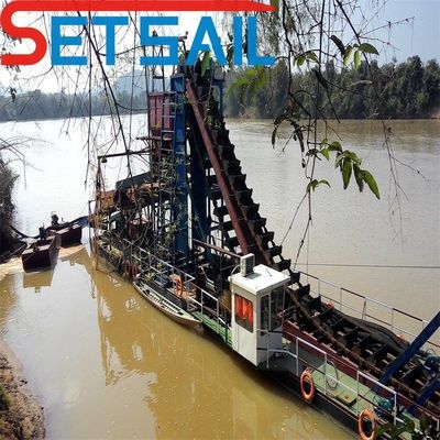 Настройка Bucket Chain Gold and Diamond Mining Machine/Equipment/Dredger Онлайн