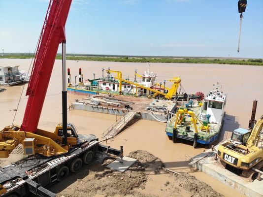 33L-55L Общее потребление топлива Рабочая баржа службы для сосудистых сосудистых гребцов и якорей