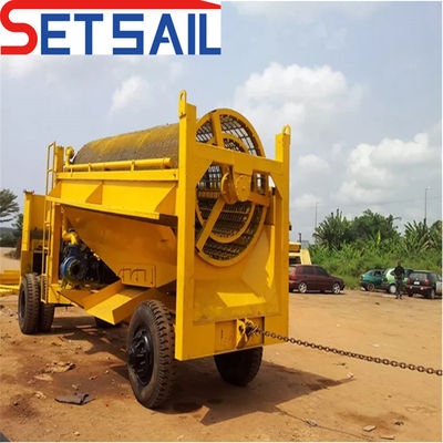 460.00cm * 200.00cm * 225.00cm Размер упаковки Diamond Mining Equipment with Gold Drum Screen (Оборудование для добычи алмазов с золотым барабанным экраном)