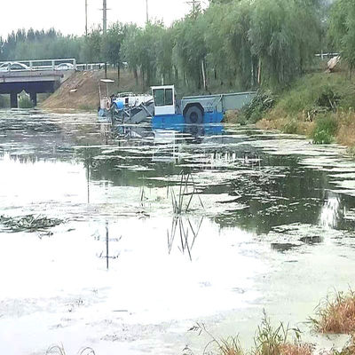 Профессиональная водоплавная сорняковая комбайны с рабочей скоростью 3,5-5kn / h