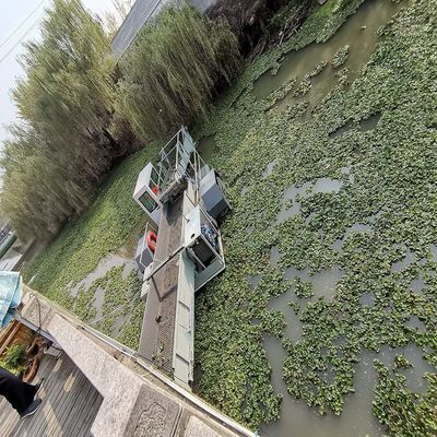 Профессиональная водоплавная сорняковая комбайны с рабочей скоростью 3,5-5kn / h
