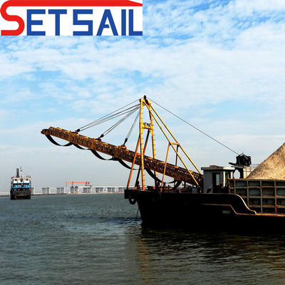 135 Ger Box Size Perfect Performance River Sand Transporting Barge for Inland River (Баржа для перевозки речного песка для внутренних рек)