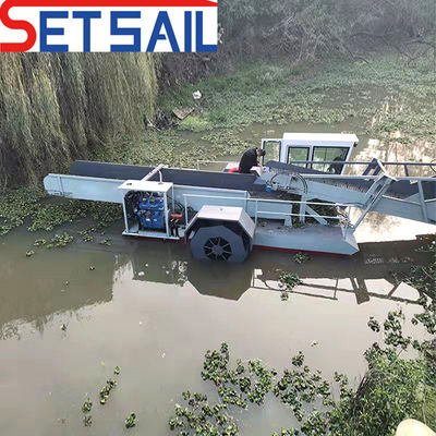 Уборка поверхности воды с множественным винтом
