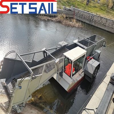 50м3 Максимальная грузоподъемность Водный сорняк для удаления плавучего мусора