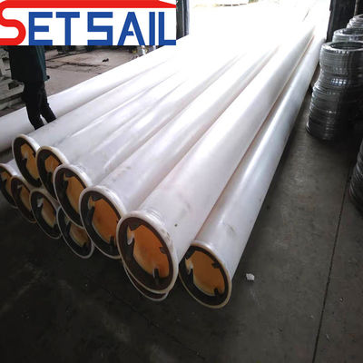 Высокий фактор безопасности Круглая труба из HDPE для высасывающего дренажа в речном песке