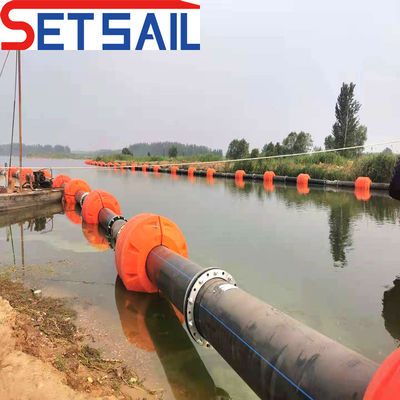 Высокий фактор безопасности Круглая труба из HDPE для высасывающего дренажа в речном песке