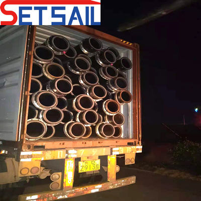 Высокий фактор безопасности Круглая труба из HDPE для высасывающего дренажа в речном песке