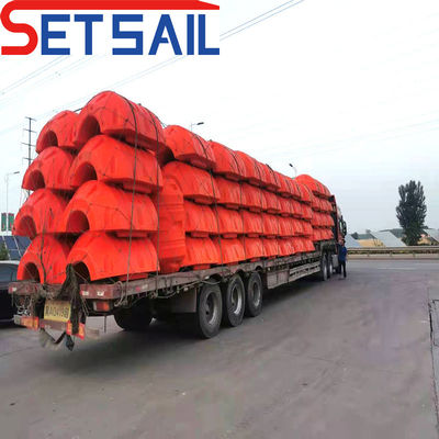 Круглый долговечный HDPE материал для дноуглубления всасывающей песчаной трубы Первоначальная оплата Полная оплата