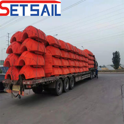 Круглое поперечное сечение HDPE трубы для буровых машин с устойчивым резиновым шлангом